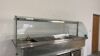 Nuttall Double Hot Serving Display Counter with Overhead Gantry - Arena Survery - 2