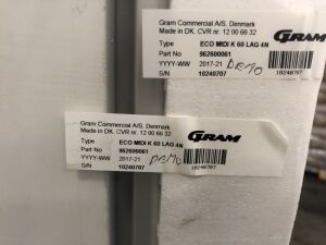 Gram ECO MIDI K 60 LAG 4N Refrigerator